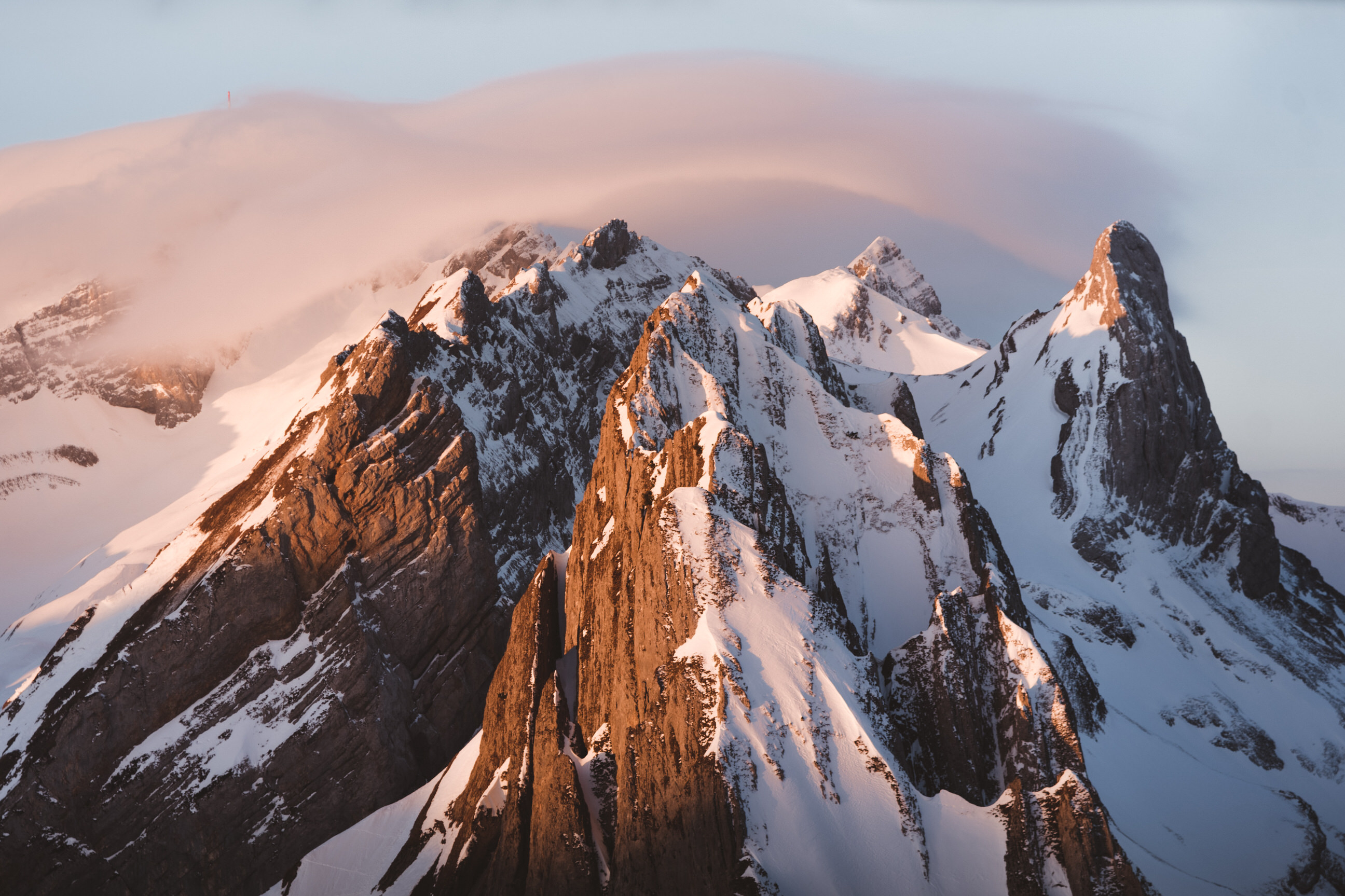 photo of winter hike